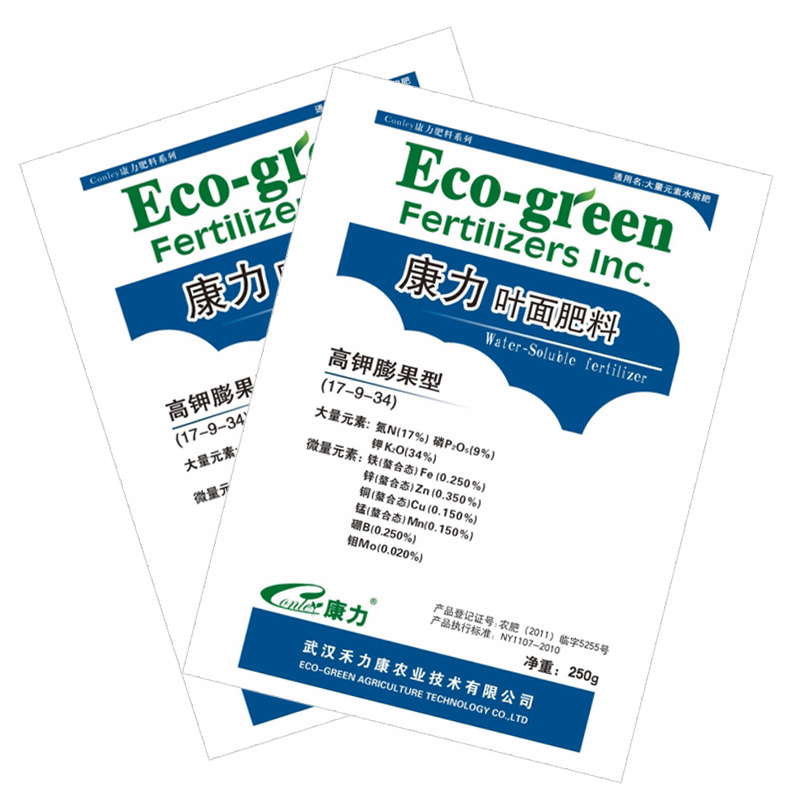 High potassium fruit swelling(17-9-34) 