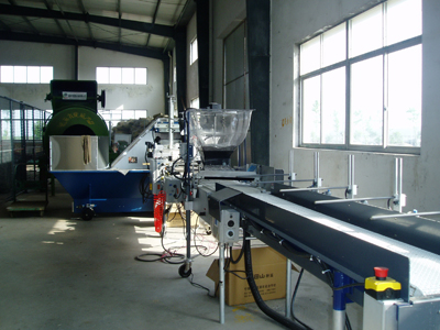 滾筒播種機流水線